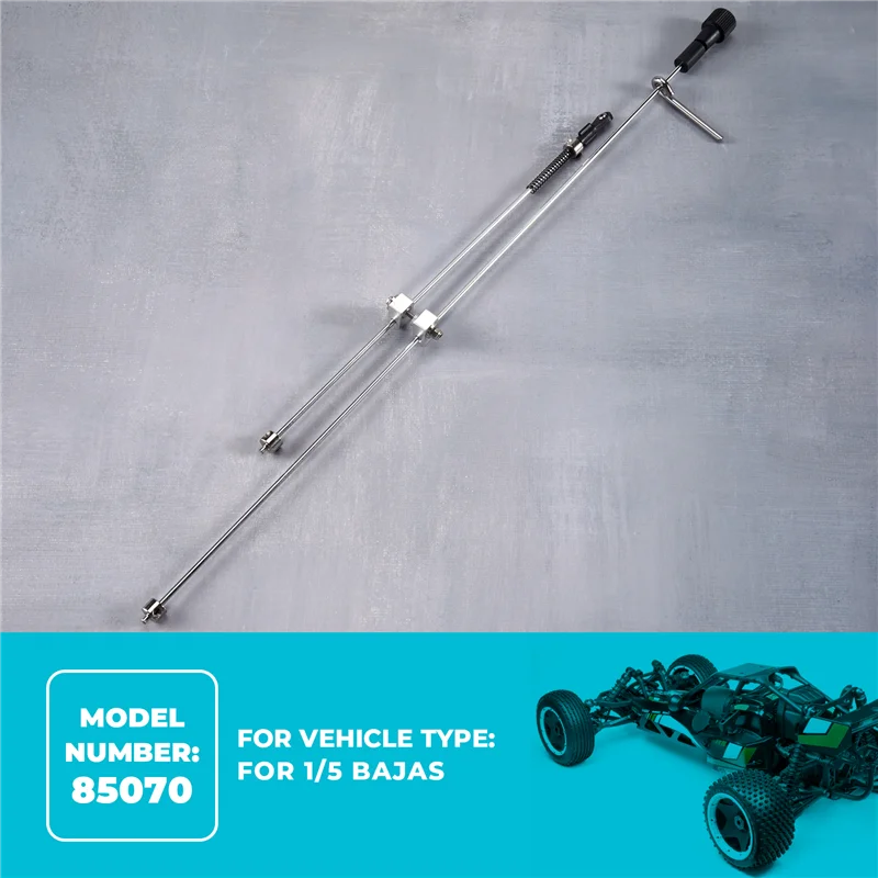 TNKIG-Opgewaardeerde Rem Gaskoppeling Remhendel Set Voor 1/5 Schaal HPI Rovan Baja 5B 5T 5SC KM Rc Auto Onderdelen