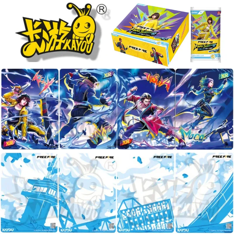 

Оригинальная коллекционная карточка KAYOU Free Fire (английская версия) — набор Final Survivor Survival Pack. Игровые коллекционные карточки, игрушки, подарки.