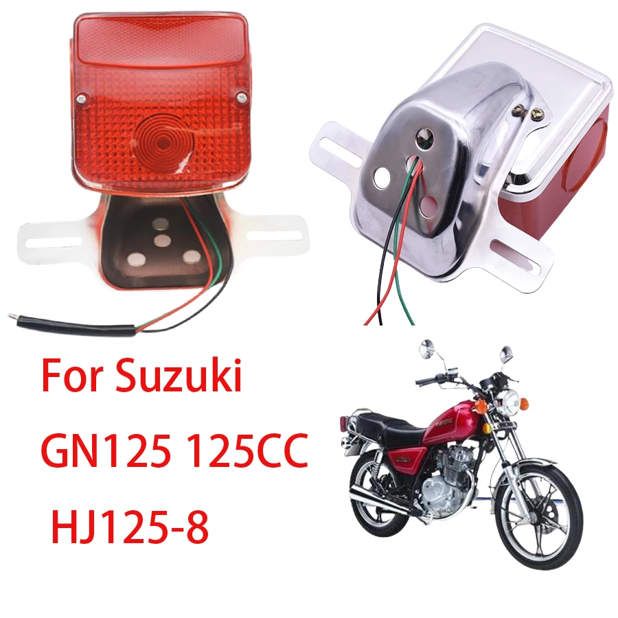 

B116 For Suzuki Motorcycle GN125 125CC Taillight GN250 Brake Light 12V Steering Lamp Rear Taillight Blinker Light