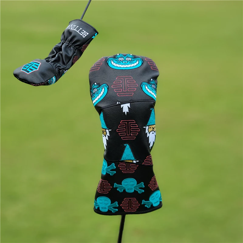 Advanced Embroidery  Golf Club Head Cover Fist Most Golf Clubs Set For Driver Fairway Hybrid Putter Covers
