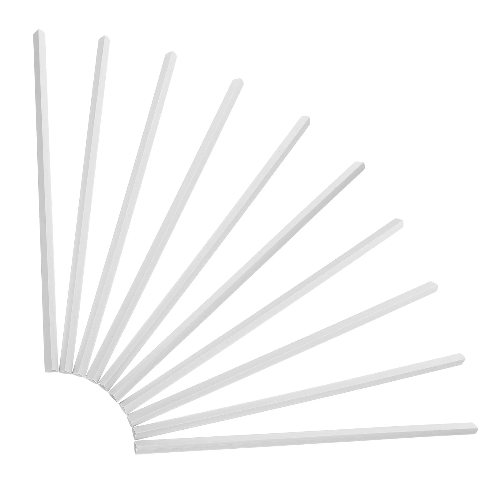 10 Pcs File Folders Plastic Slide Grip Bars Presentation Binder Strips Clear Report Cover Files ganizer Lightweight Portable