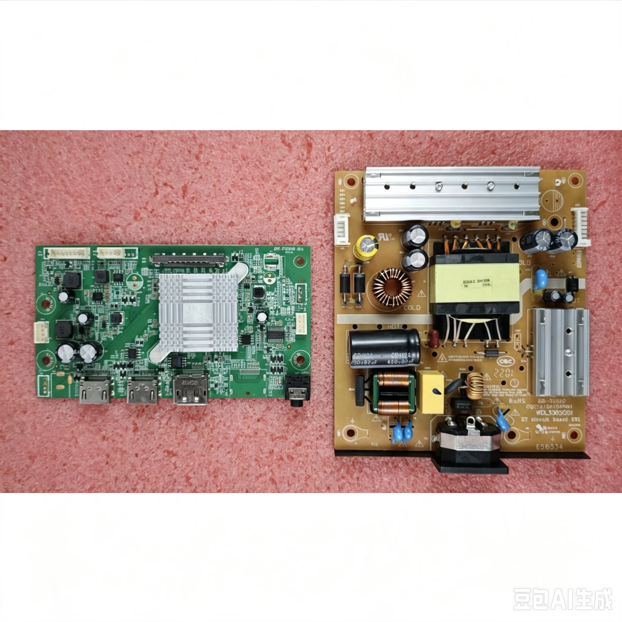 Original CQ27G3 power board WDL3365C01 main board F9CUHD-BV1 driver board