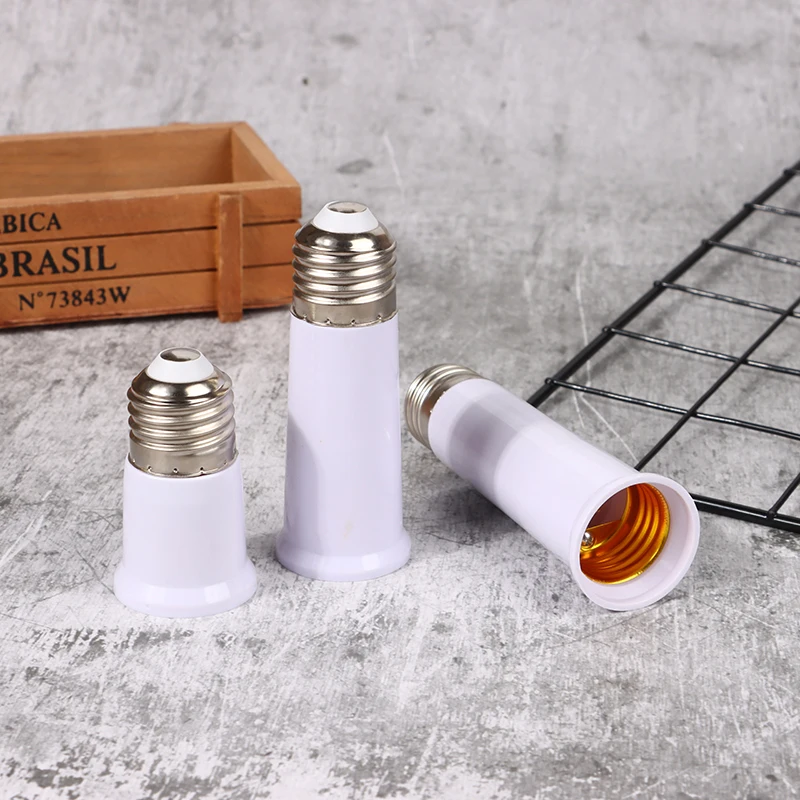 

65/95/120mm E27(female Socket) To E27(male Plug) Extender Lamp Holder Base Bulb Extension Socket Adapter Lighting Accessories
