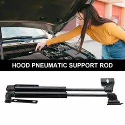 2pcs Bonnet Hood Lift Front Hood Bonnet Gas Lift Black Hood Bonnet Front Rod Struts Shock Lift for Toyota Hilux Vigo 2005-2012