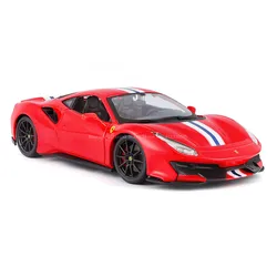 Bburago 1:24 Scale Ferrari 488 PISTA STRADALE Alloy Luxury Vehicle Diecast Cars Model Toy Collection Gift