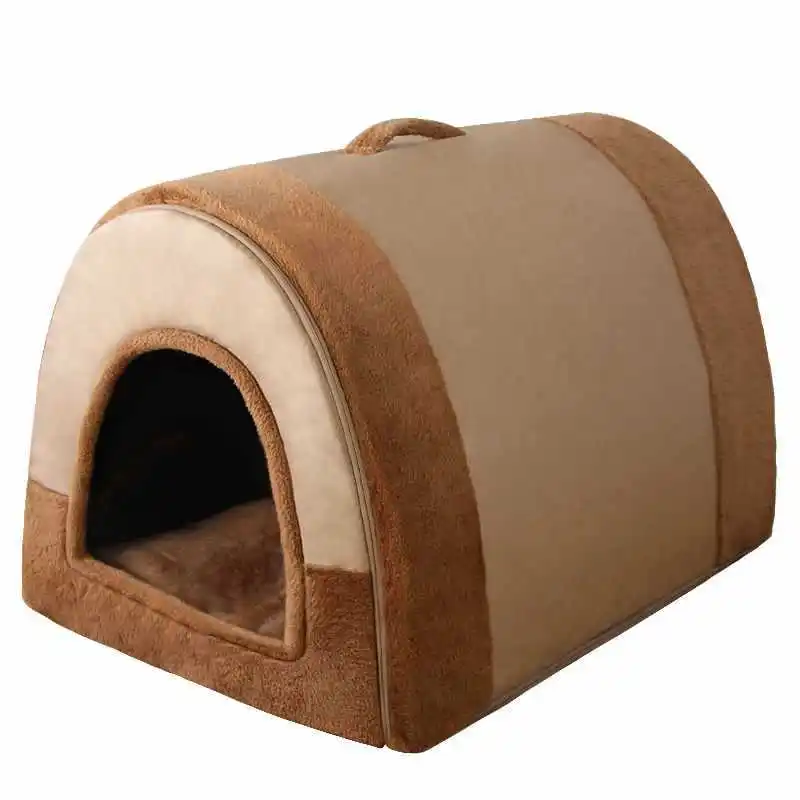 

Winter large cat house house supplies pet all seasons in the sleeping warm cat nest can be disassembled and washed