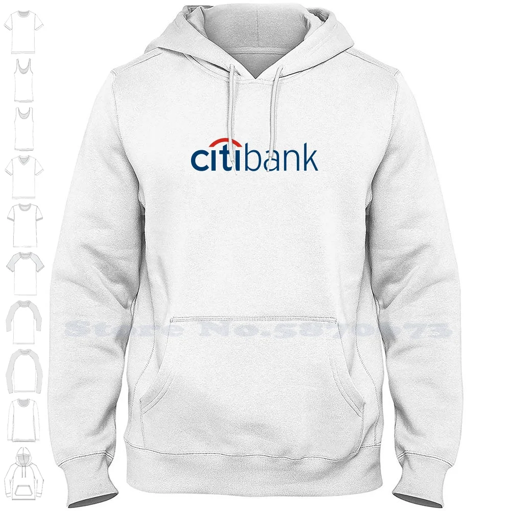 Citibank Logo Fashion Sweatshirt Top Quality 100% Cotton Hoodies