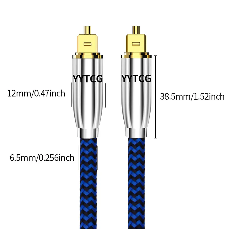 YYTCG Toslink to 3.5mm Mini Optical Audio Cable, SPDIF Digital Fiber Cord for TV, Soundbar, Headphone, Speaker