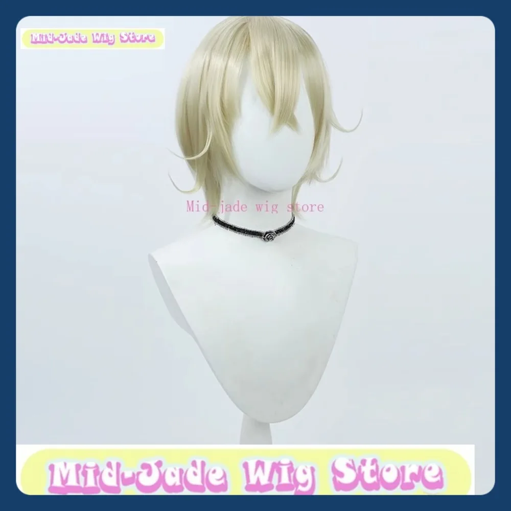 Peluca de jade medio tienda NIKKE Rapi Cosplay peluca Anime juego de rol fiesta de Halloween peluca sintética