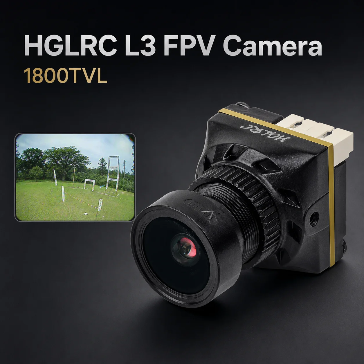 كاميرا HGLRC L3 Mini Analog FP - مراجعة Drone Super Rc L1 وسعره