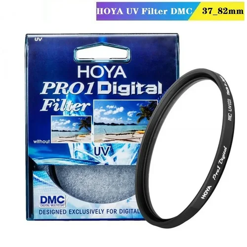 Imagen 1 del producto HOYA 37_40.5_43_46_49_52_55_58_62_67_72_77_82mm Filtro UV multicapa DMC LPF Pro 1D Digital para Nikon Canon Sony Fuji