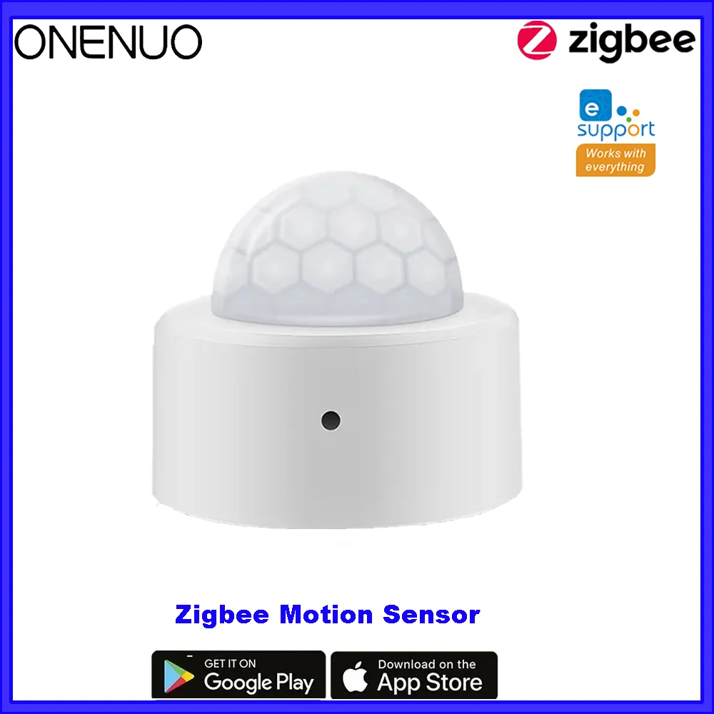 

Zigbee 3.0 Pir Sensor Motion Smart Movement Human Body Infrared Detector Security Alarm Sensor Works With EWelink Home Assistant