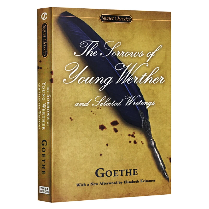 

The Sorrows of Young Werther, Bestselling books in English, Classics novels 9780451418555