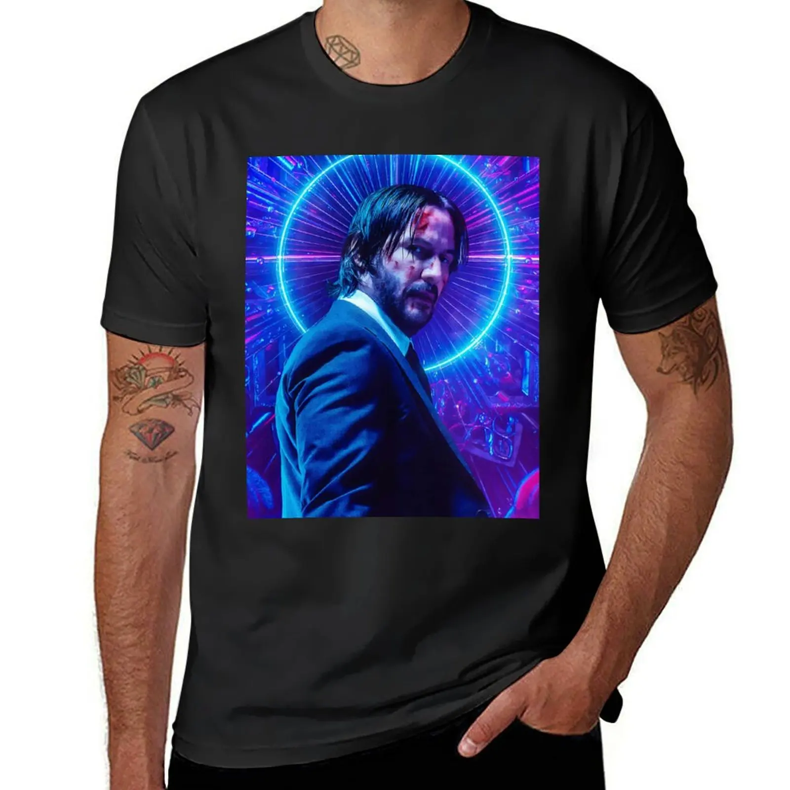 Baba Yaga - John Wick T-Shirt tops anime summer tops Men's t-shirts