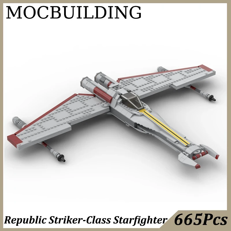 Space Aircraft Plane Airplane Model Military MOC Building Blocks Toys Birthday Gift Construction Toy