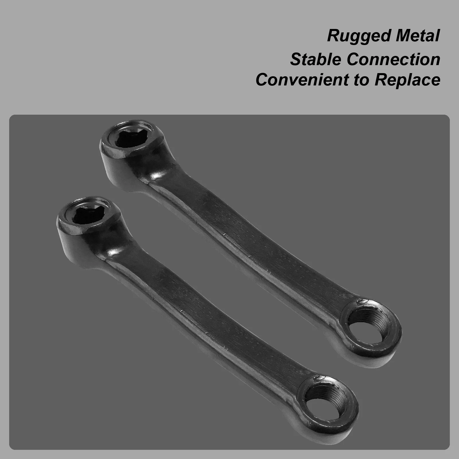 

Bike Wheel Crank Arm 2 Pieces Mountain Bike Tooth Plate Crank 127mm Replacement Parts For Urban Track Racing Long-Distance