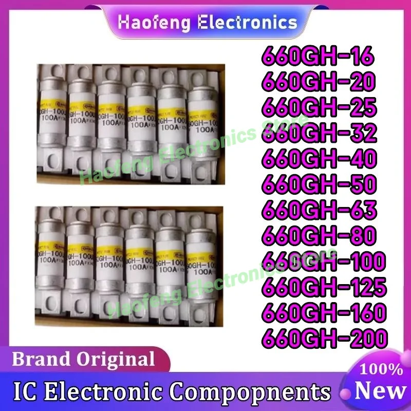 660GH-16 660GH-20 660GH-25 660GH-32 660GH-40 660GH-50 660GH-63 660GH-80 660GH-100 660GH-125 660GH-160 660GH-200 HINODE zekering