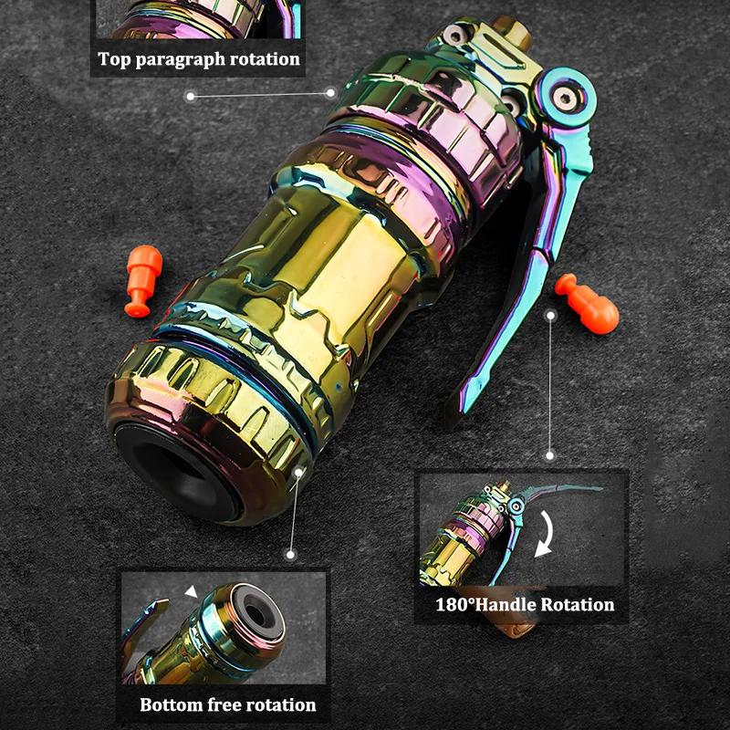 ألعاب بلاستر فيدجيت سبينر صغيرة متعددة اللعب، قاذفة دوارة بأطراف الأصابع #5