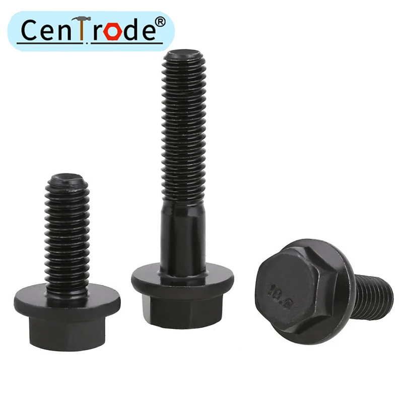 GB5789 10.9 external hexagonal flange screw flange hexagonal bolt M5M6M8