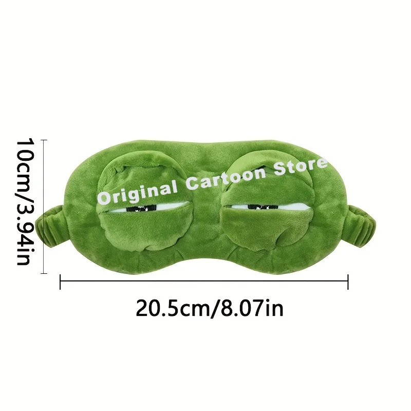 Cartoon Soft Comfortable Eye Mask Travel Girl Gift Cute Frog Sleep Eye Mask Eye Protection Sunshade Nap