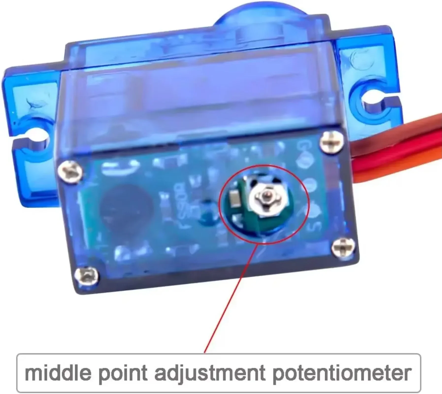 Feetech FS90R محرك سيرفو صغير دوران مستمر 360 درجة مع عجلات إطار RC لمشاريع الروبوتات ذاتية الصنع (عبوة من قطعتين) #1