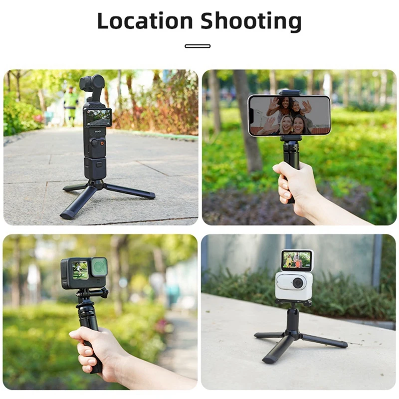 Dji osmo Pocket 3,ジンバルアクセサリー,ポケットカメラホルダー用の自撮り棒付きミニ三脚