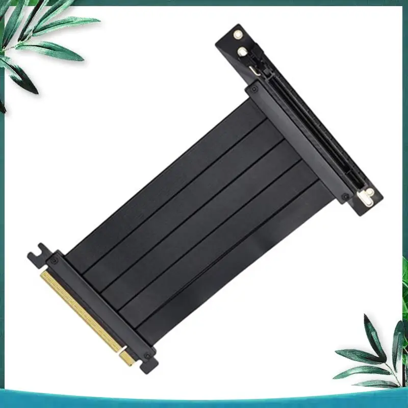 

YSS-Pcie 4.0 X16 Удлинительный кабель 200 мм 180 ° Гибкий удлинительный кабель Pcie Connector