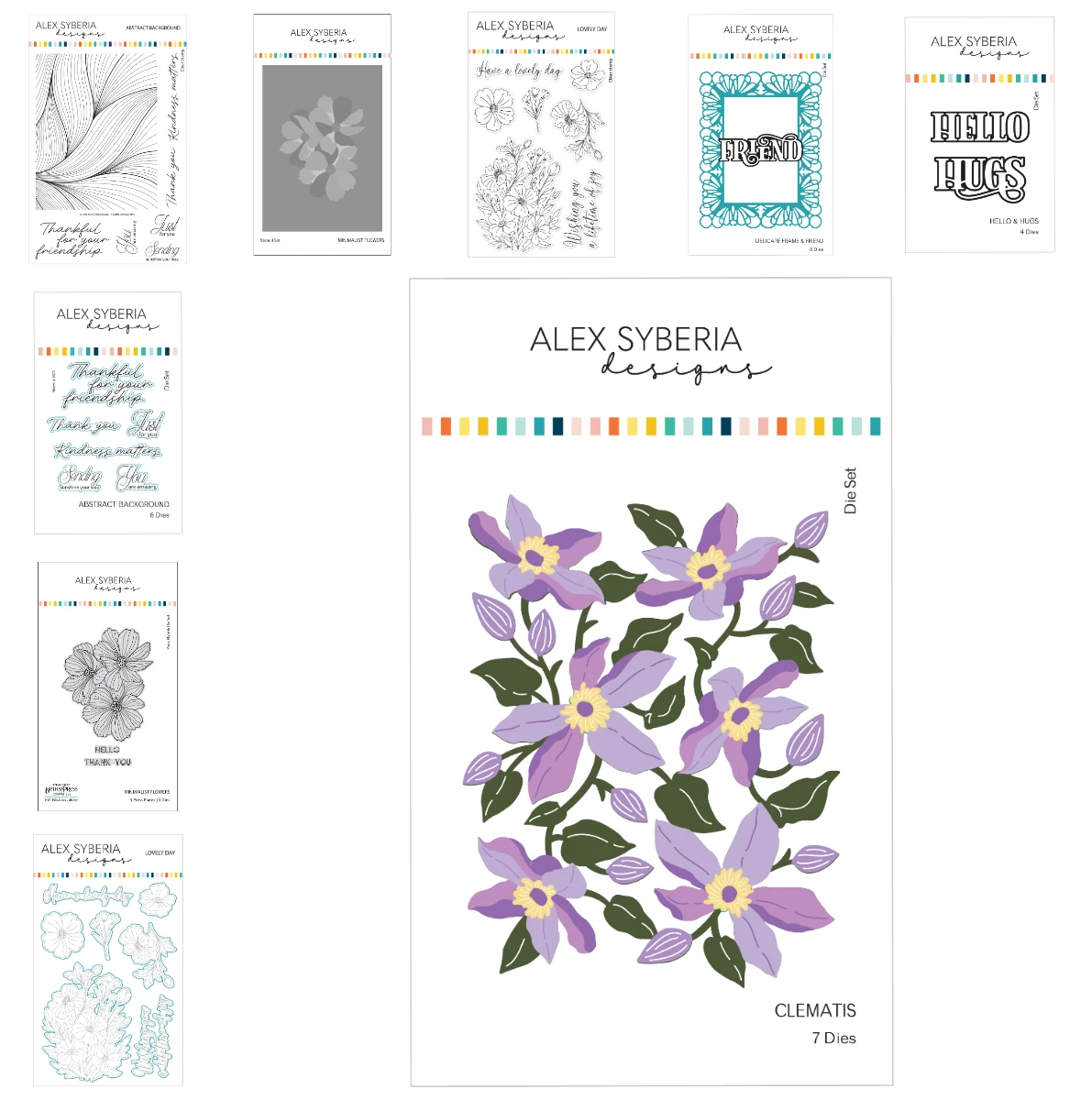 

Metal Cutting Dies Stamps Stencil Craft Make Paper Greeting Card Making Template DIY Handmade Valentine's Day Hello Hugs New