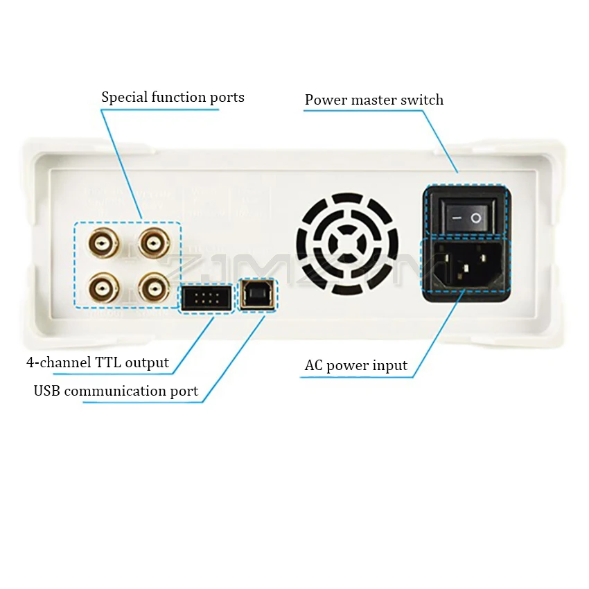 FY6900 Digital Signal Generator Sine Wave 0-30 MHz 2.4Inch TFT Screen Digital Signal Sourece Meter With EU UK Plug Lcd Screen