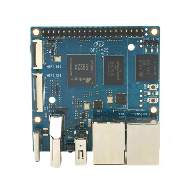 For Banana Pi BPI-M2S Open Source Development Board S922X 4GB LPDDR4 RAM 16GB EMMC Development Board