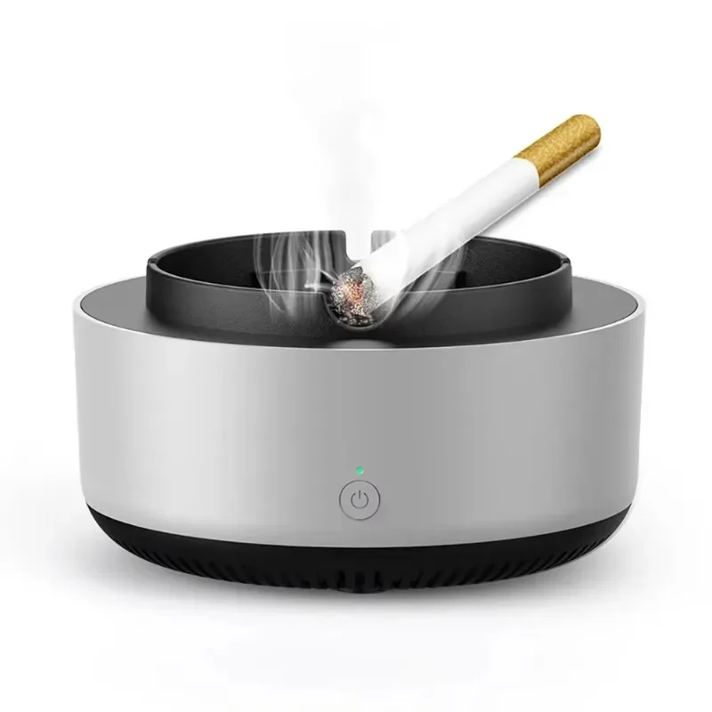 

Ashtray with Air Purifier Function for Filtering Second-Hand Smoke From Cigarettes Remove Odor Smoking Accessories