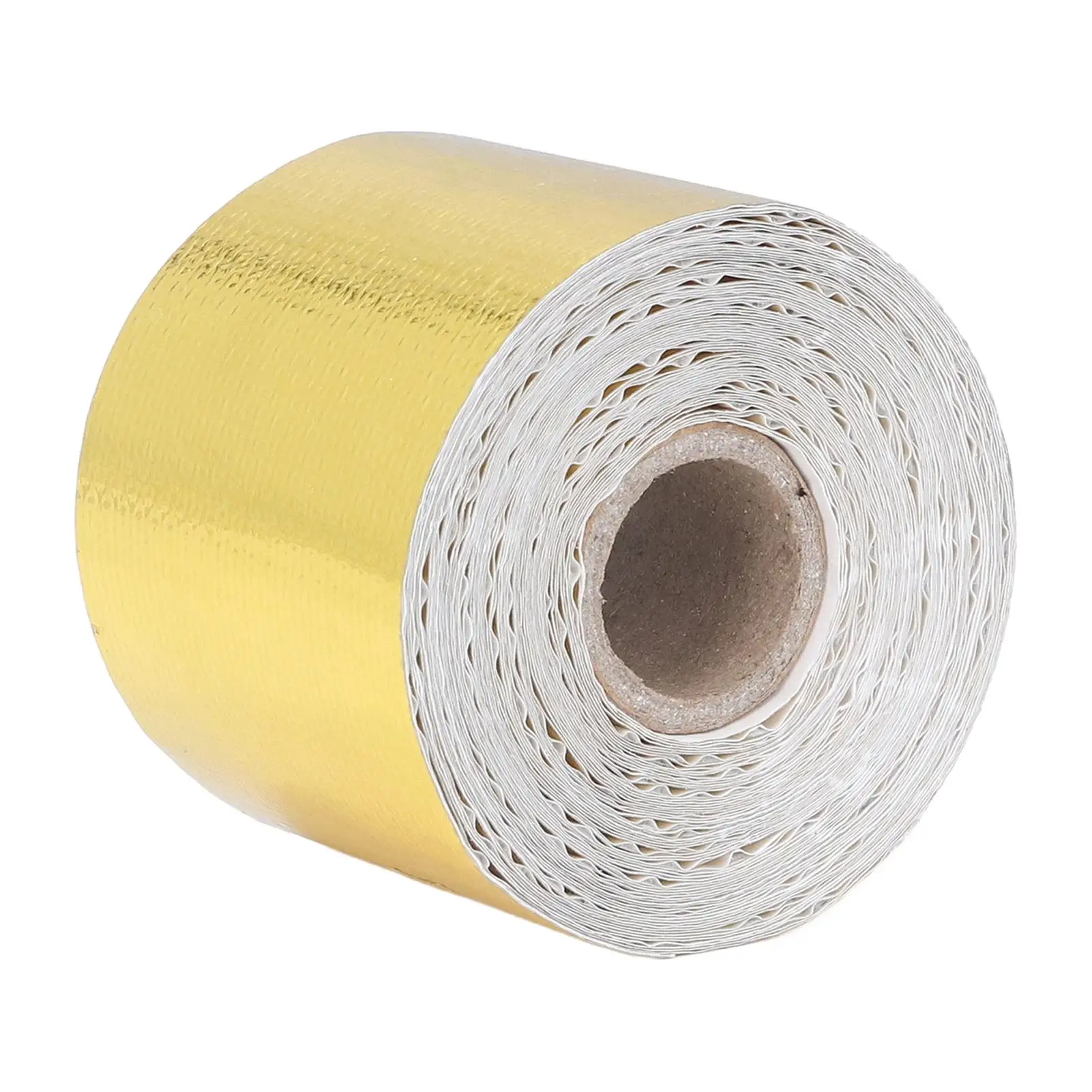 Heat Reflective  Tape Strong Adhesion 2in x 32.8ft Adjustable for hose Protection Insulation Wrap
