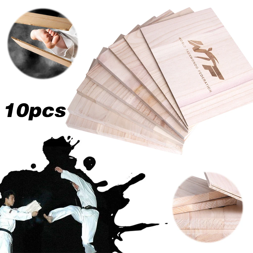 10 قطعة لوح كسر التايكوندو ملحقات تدريب التايكوندو لوحات فنون الدفاع عن النفس للأطفال والكبار معدات تدريب الملاكمة