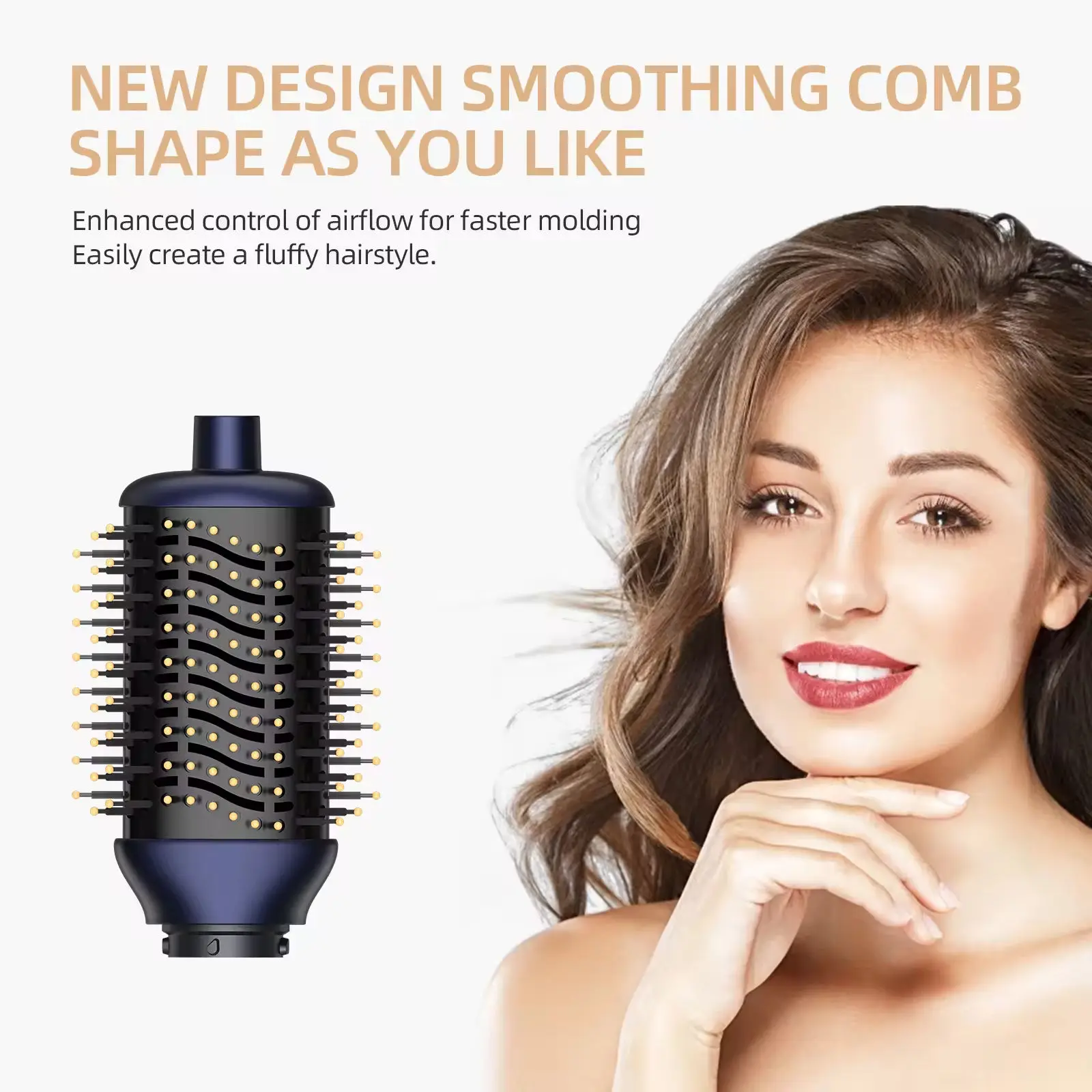 STLFSTLFNew المهنية الهواء التفاف مموج الشعر التلقائي الدورية متعدد نمط 6 في 1 طويل الشباك الحديدية استقامة الشعر الساخن أ