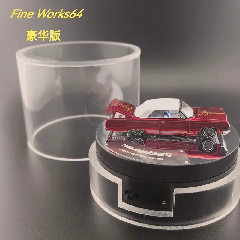 الأسهم الجديدة غرامة يعمل 1:64 شيفروليه إمباراسي كوست هوب سيارة مفتوحة كاب سبيكة طبعة محدودة مصغرة دييكاست زخرفة لعبة مخصصة #6