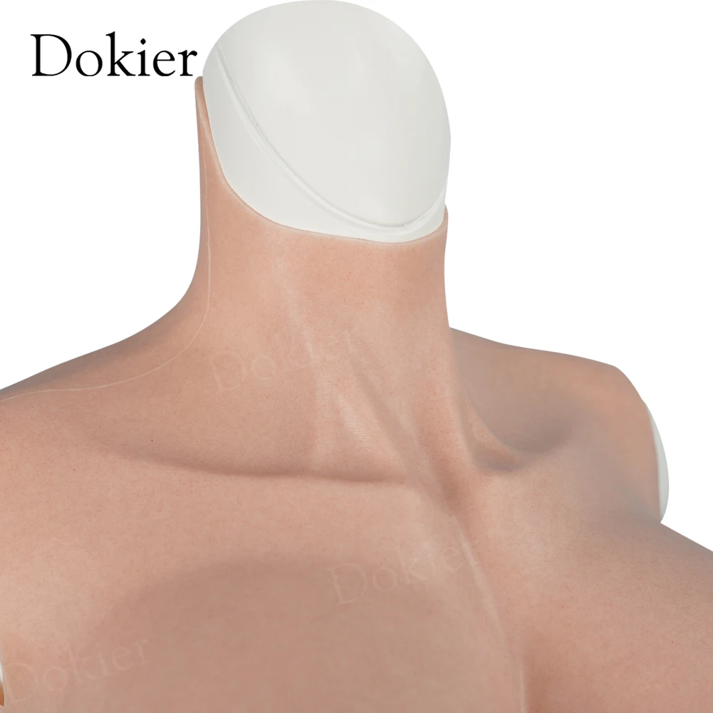 Dokier Huge Fake Breast Forms  Z Cup Boobs Realistic Silicone for Crossdressers Drag Queen Shemale Crossdress Breastplates Boobs