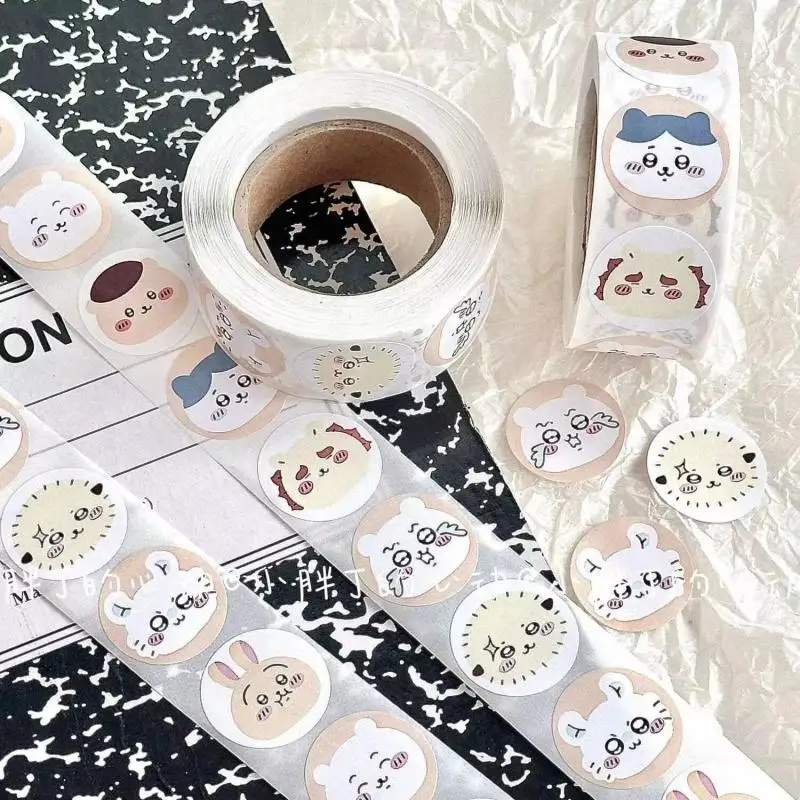 Nieuwe Kawali Cartoon Chiikawas Stickers Rol Afdichting Sticker Papieren Tape Hand Account Decoratie Ins Anime Kinderen Speelgoed Cadeau Voor Meisjes