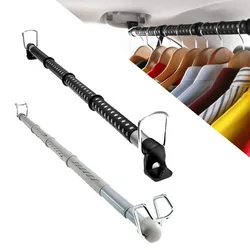 Car Clothes Hanger Bar Adjustable Telescoping Bar Vehicle Clothing Rack Max Holds up to 50 lbs