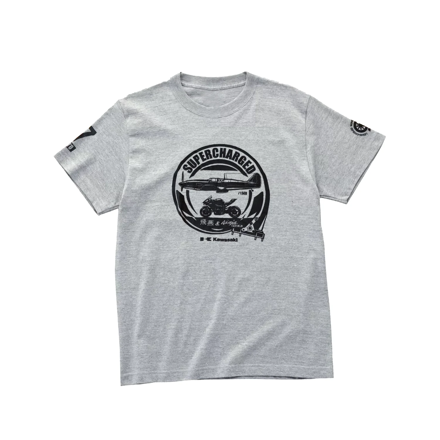 

kawasaki Flying swallow Ninja H2R T-shirt Newest Outdoor Jersey Summer Classic Tee Adults Loose Exercise Motorcycle Jersey