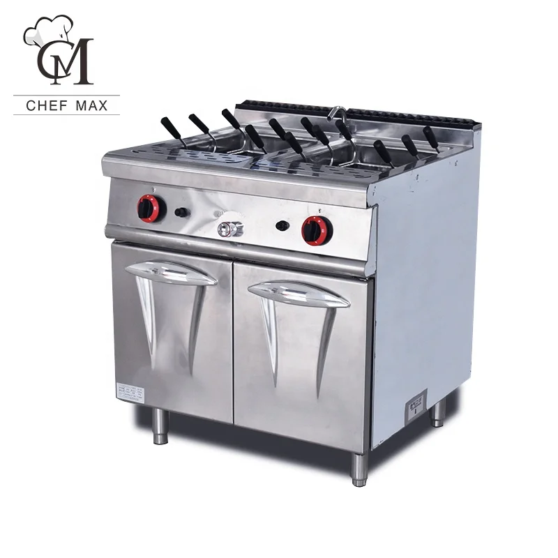 

Коммерческое кухонное оборудование Chefmax для ресторана, экспресс-подъемник из нержавеющей стали, итальянская плита для макарон с 2, 4, 6, 8 корзинками