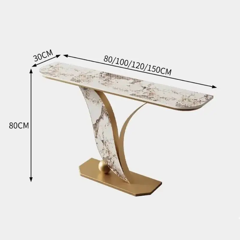 

Hallway Modern Console Table Midcentry Metal Lobby Luxury Console Tables Nordic Entrance Consolle Ingresso Living Room Furniture