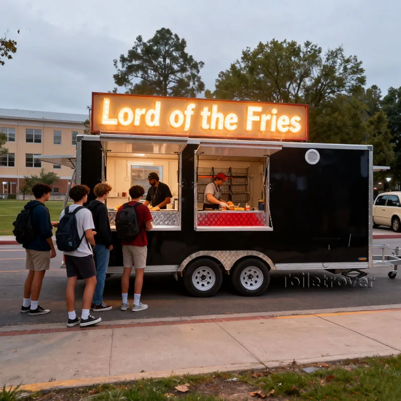 

New Design Fully Loaded Peanut Cheese Chocolate Empanada Nut Roasting Cute Food Truck For Sale Thailand