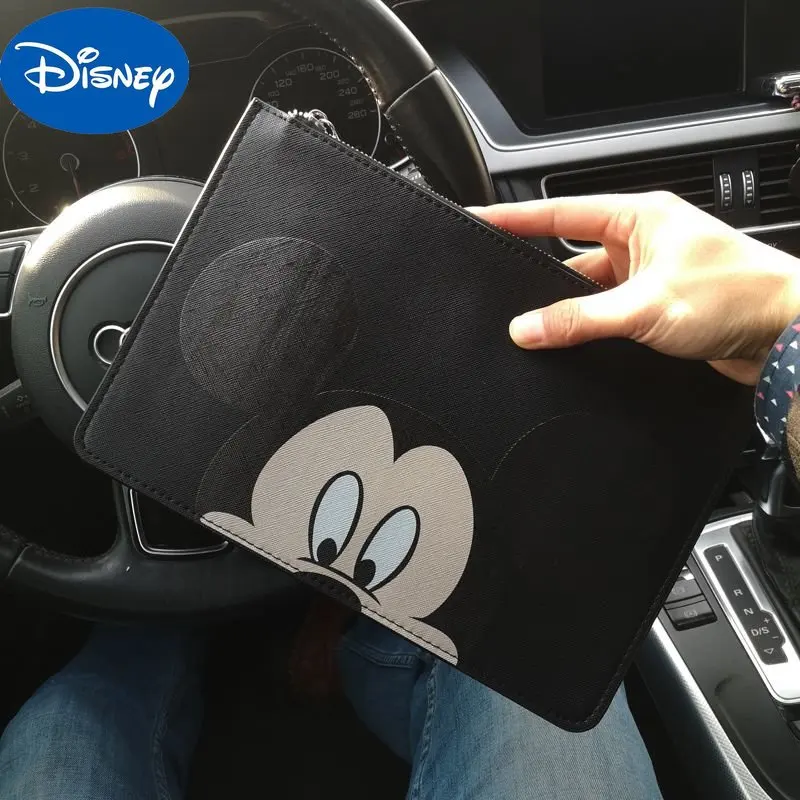 MINISO Printed Mickey Bag 2023 New Clutch Bag Personality Envelope Bag Girls Coin Purse Wallets for Women Ladies Free Shipping