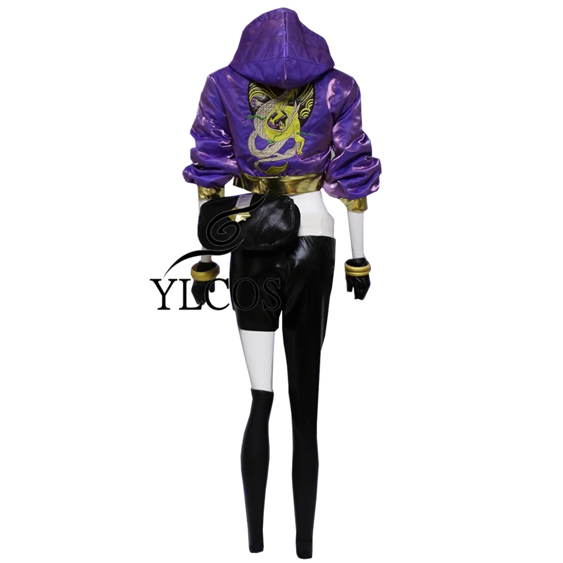 Custom Size GAME LOL KDA Akali Cosplay Costume Halloween Party Costumes For Women Girl Suit