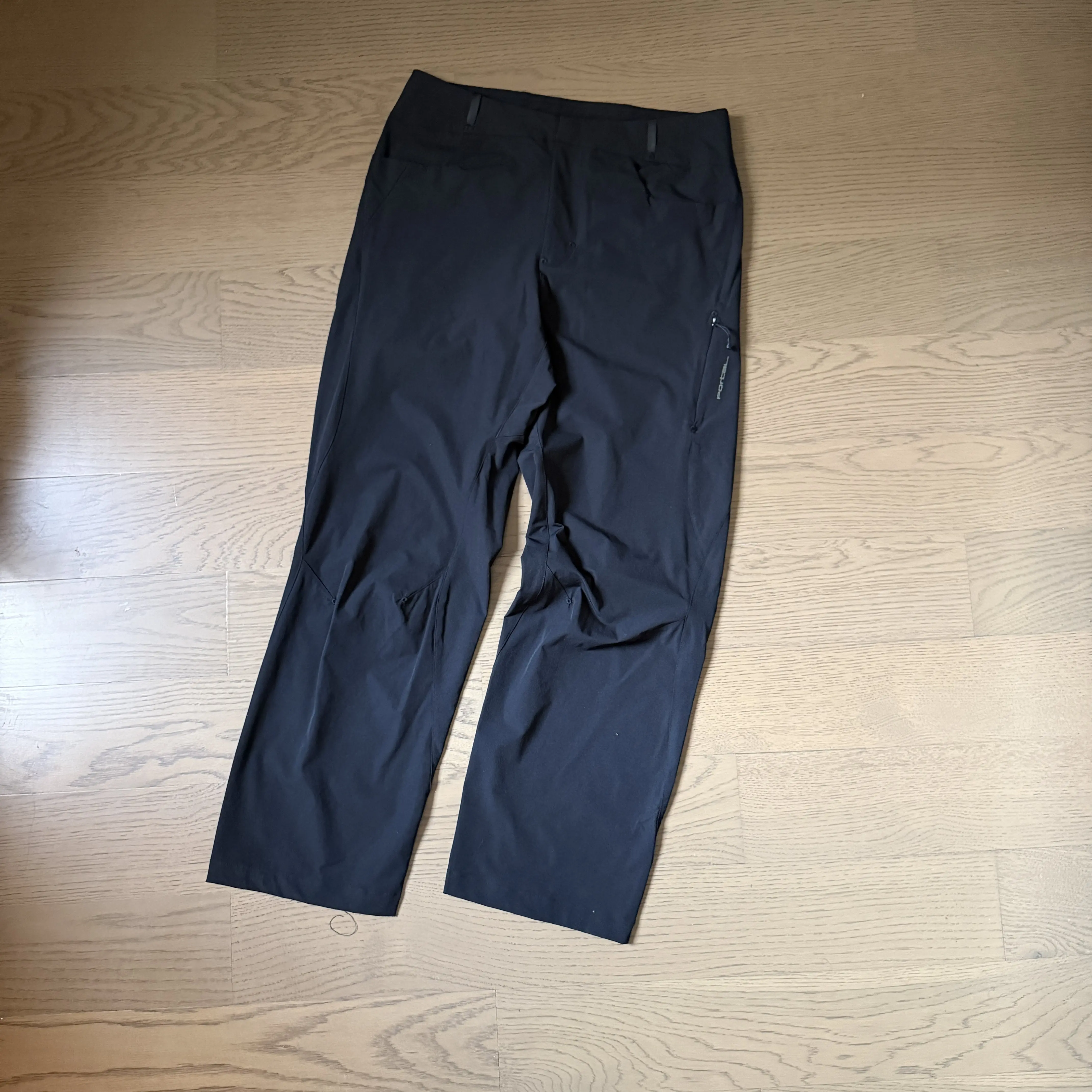 Portal Light 3D Cut Foldable Jogger Pants Hiking Running Sports Functional Straight Leg Pants