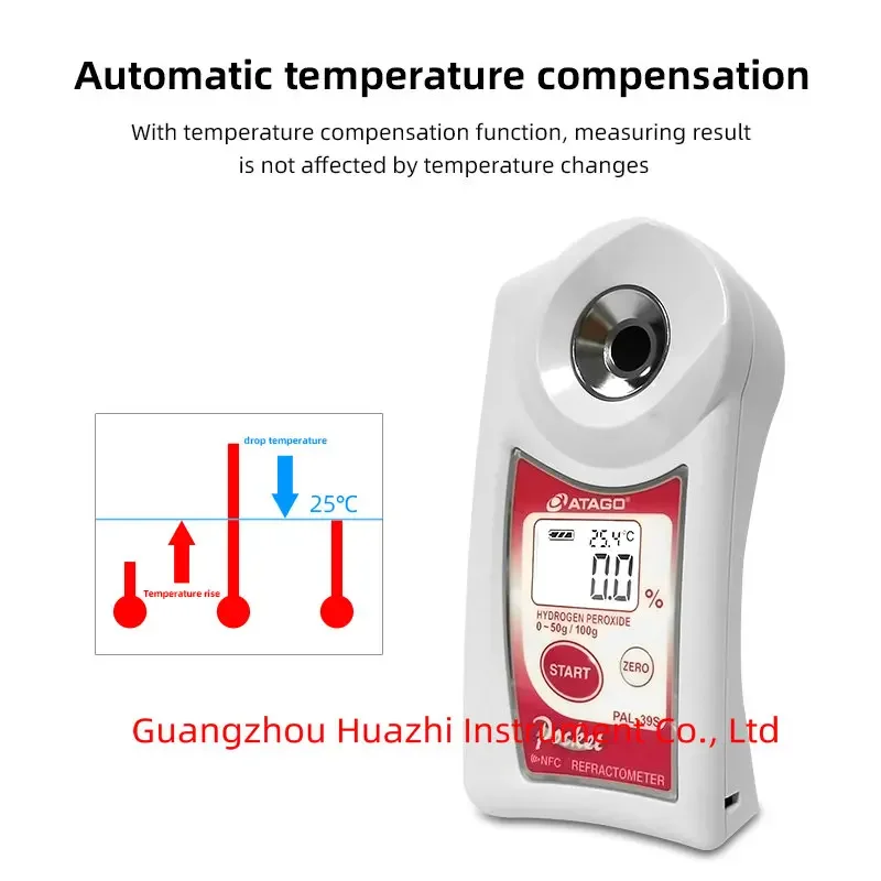 Atago PAL-39S digital display concentration meter refractometer detection instrument