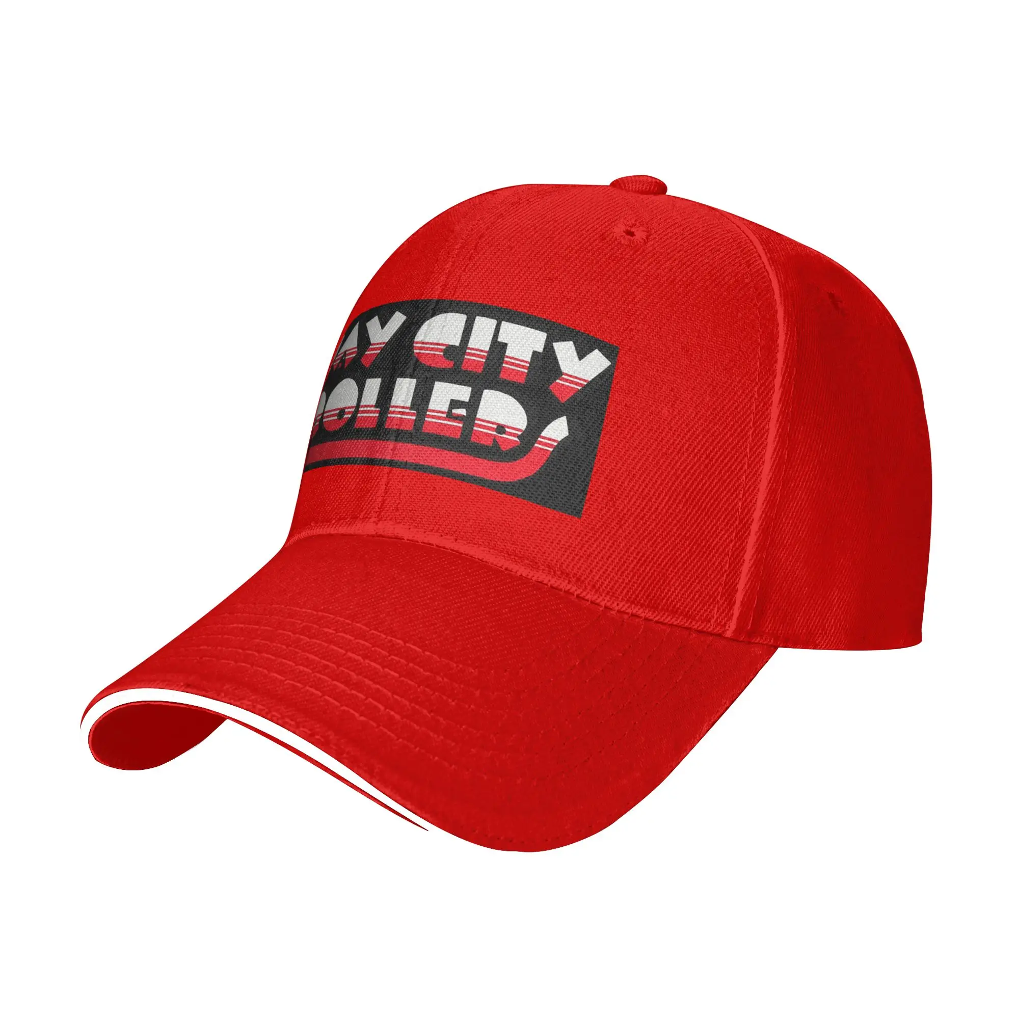Bay City Rollers Music Band Cap Casual Baseball Caps Adjustable Hat Hip Hop Summer Unisex Baseball Hats Customizable
