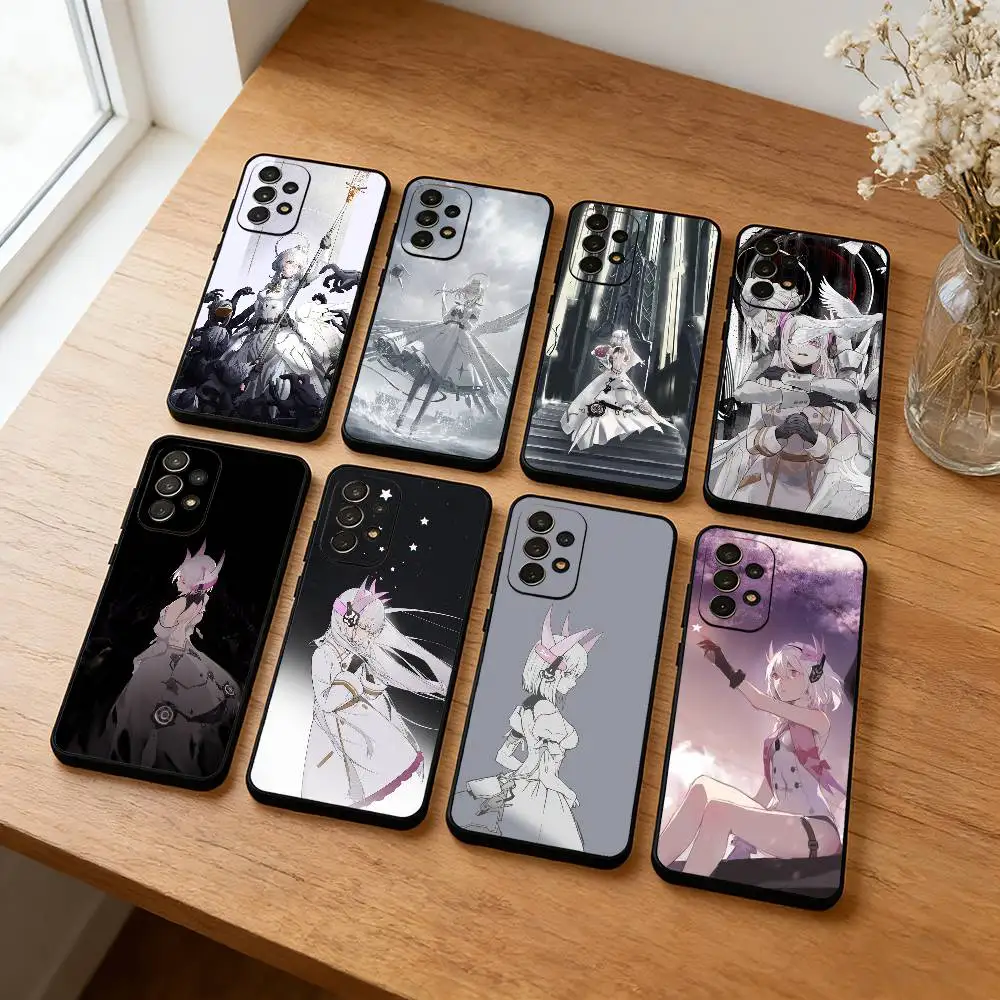 

Чехол для телефона Punishing Grey Raven Liv для Samsung S25, S24, S23, S22, S21, S20, Plus, lite Soft Black Shell