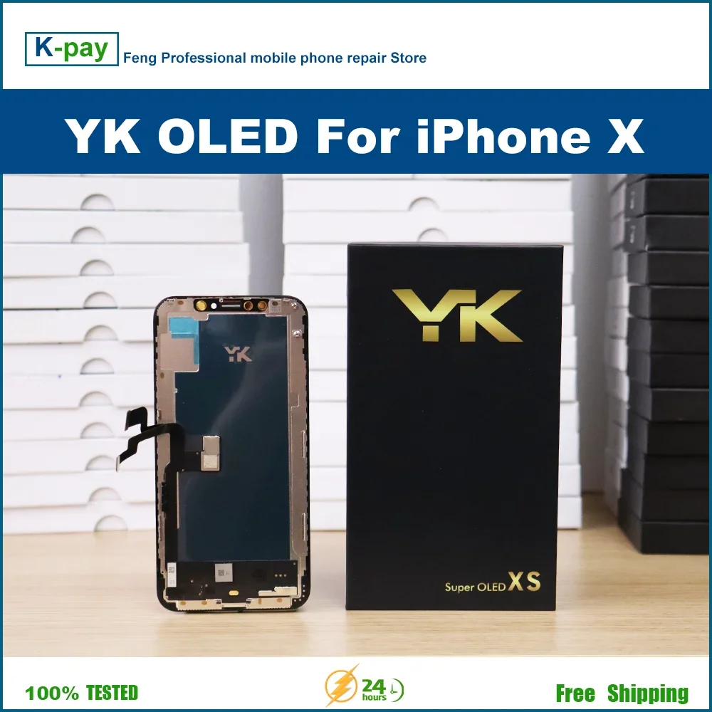 Imagem -02 - Digitador de Tela Sensível ao Toque para Iphone Substituição ic yk Oled Lcd Pantalla Display Iphone xs Iphone 11 Iphone x Iphone 12 Iphone 13