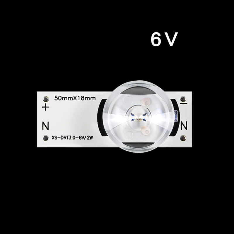 20 pz per 21-120 pollici TV striscia di retroilluminazione a LED universale 3V 6V SMD perline lampada con lente ottica Fliter TV riparazione